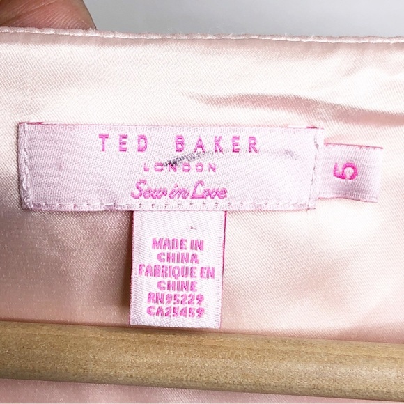 Ted baker pink Cosetta Barbiecore mini dress - Picture 6 of 12